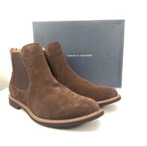 Tommy Hilfiger Pull On Brown Chukka Boots used
